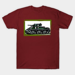 M4 Sherman Tank T-Shirt